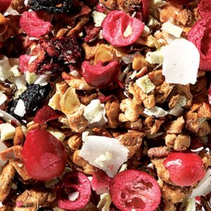 Infusión Atrapa Nubes con manzana, coco y frutas liofilizadas