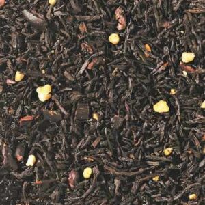 Té negro Karamelino a granel con caramelo y cacao