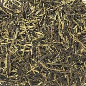 Té kukicha ecológico a granel con tallos y hojas de Sencha