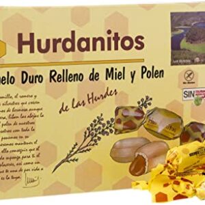 Caramelos Hurdanitos de miel y polen en formato de 500 g