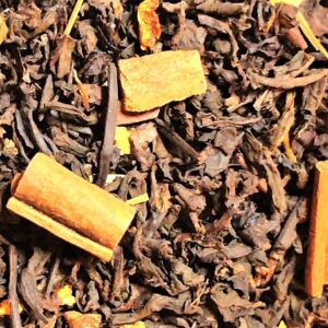 Pu-erh Canela Limón a granel con canela y gajos de limón