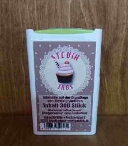 Bote de 300 pastillas de stevia edulcorante