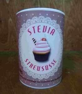 Bote de stevia en polvo de 200 g