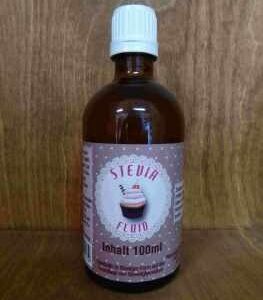 Frasco de stevia líquida de 100 ml