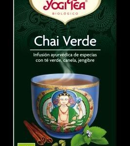 Caja de Yogi Tea Chai Verde en bolsitas