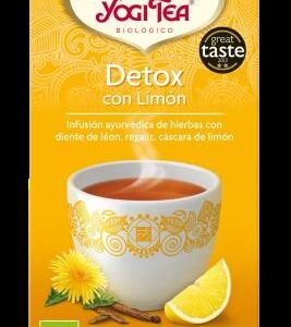 Bolsitas Yogi Tea Detox con Limón y hierba limón