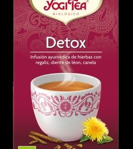 Bolsitas Yogi Tea Detox con regaliz, jengibre y especias
