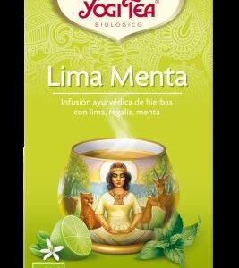 Bolsitas Yogi Tea Menta y Lima, infusión fresca y cítrica