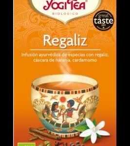 Bolsitas Yogi Tea Regaliz con canela, naranja y jengibre