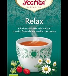 Caja de bolsitas Yogi Tea Relax con manzanilla y tilo