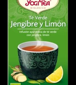 Bolsitas de té verde Yogi Tea Matcha Limón con tencha